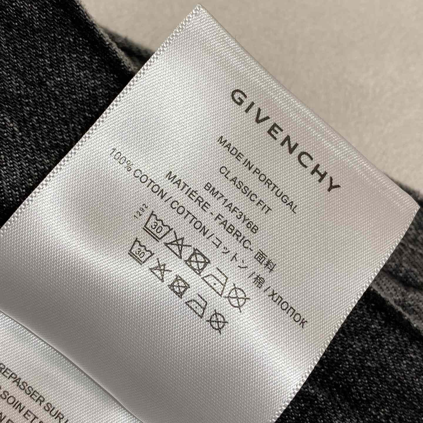 Givenchy Distressed Straight-leg Jeans - everydesigner