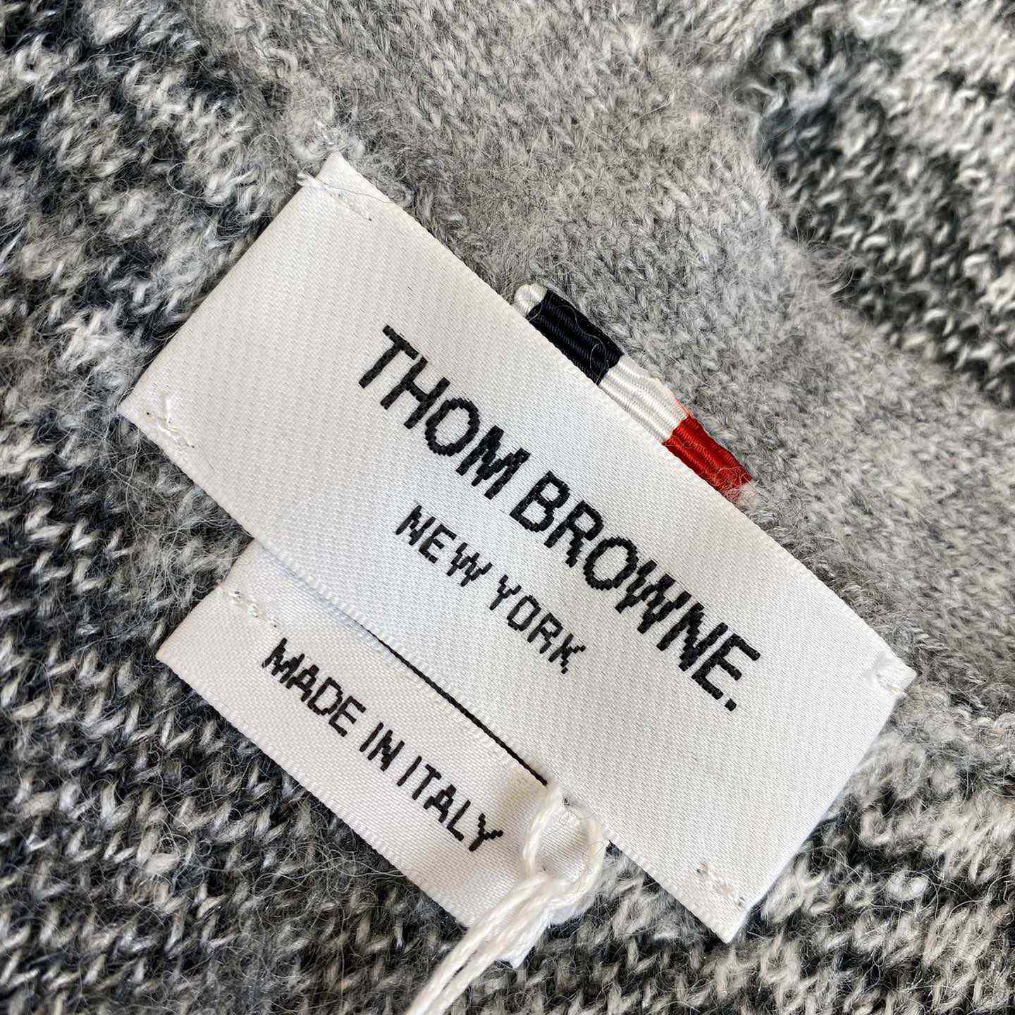 Thom Browne Jacquard-knit Mohair-blend Cardigan - everydesigner