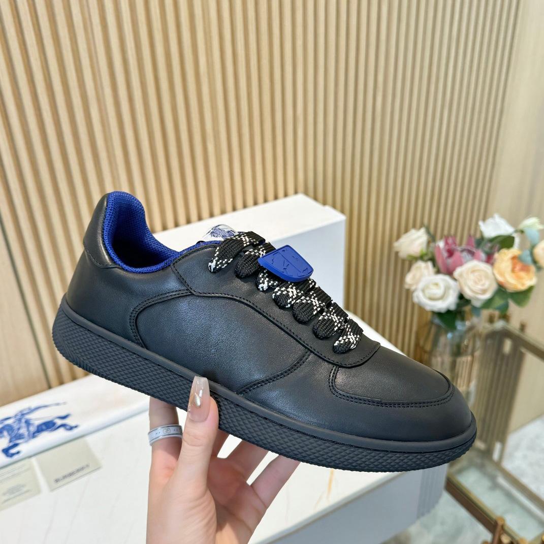 Burberry Leather Terrace Sneakers - everydesigner