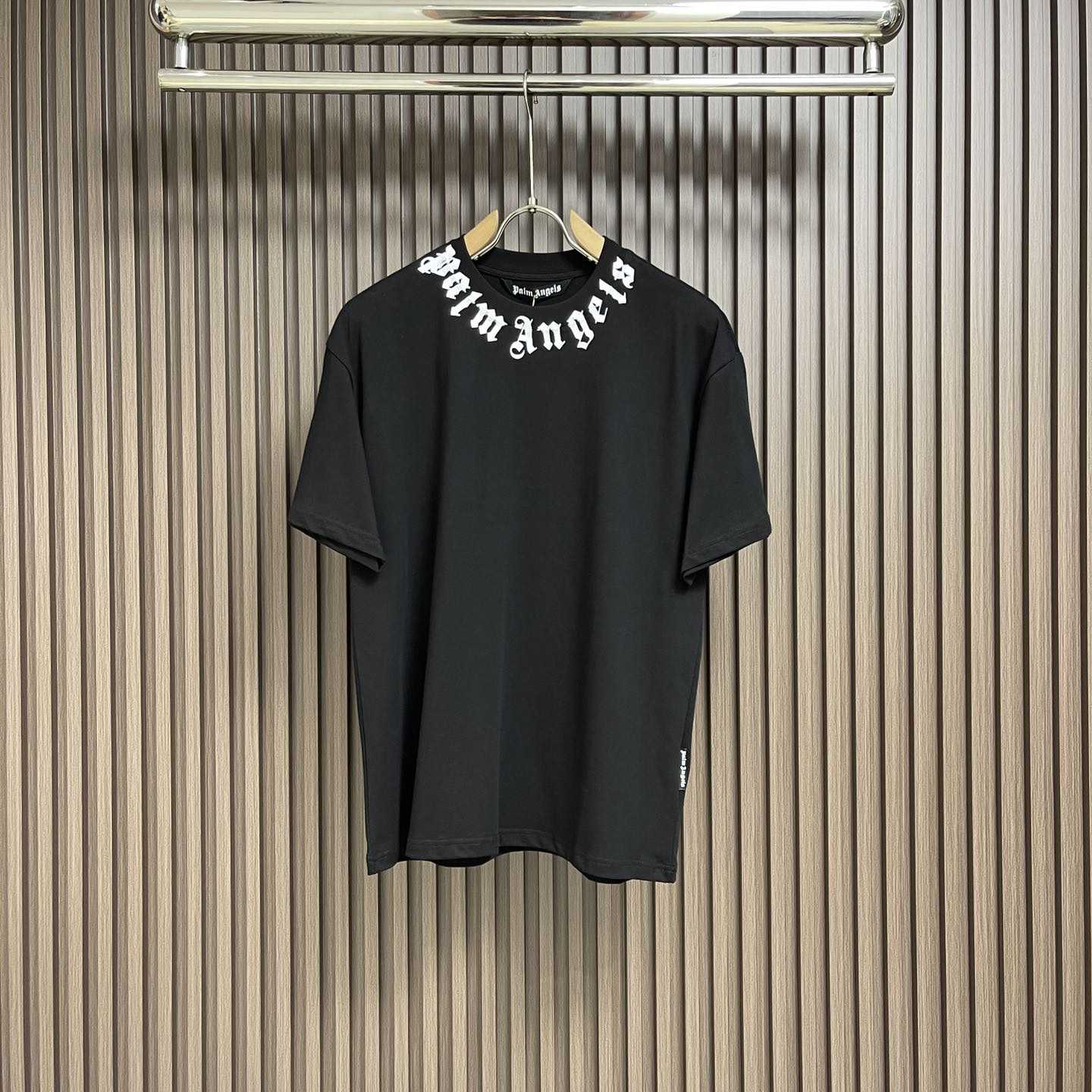 Palm Angels  Logo T-Shirt  - everydesigner