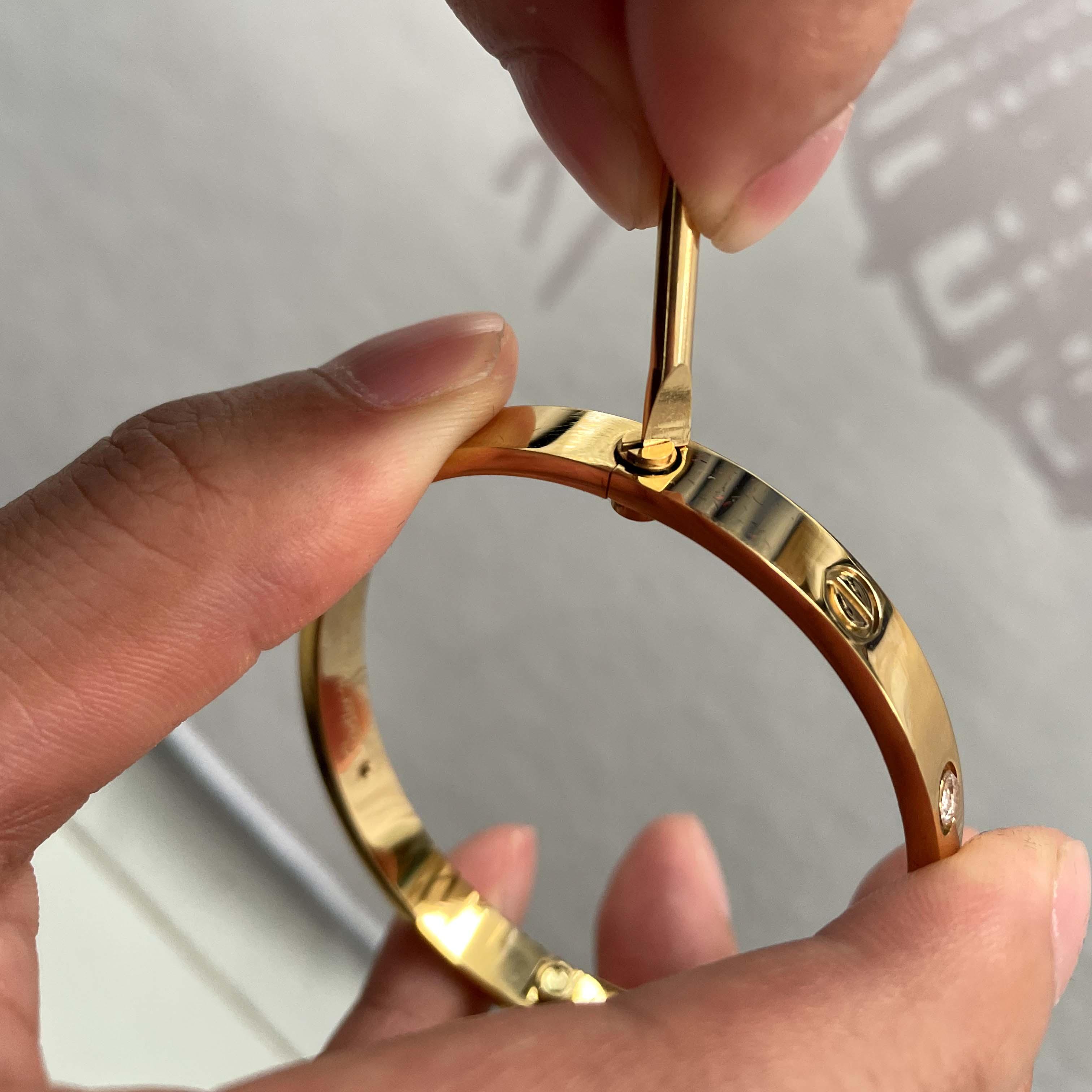 Cartier High Quality Gold Cartier Bracelet - everydesigner