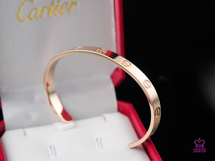 Cartier Love Rose Gold Open Bracelet - everydesigner