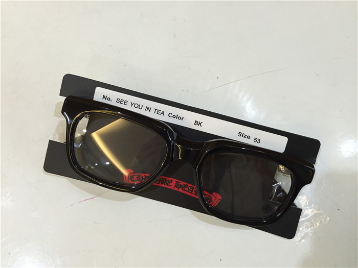 Chrome Hearts See You In Tea Eyeglasses In Black - everydesigner