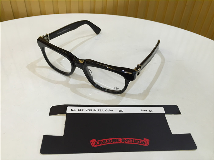 Chrome Hearts See You In Tea Eyeglasses In Black - everydesigner