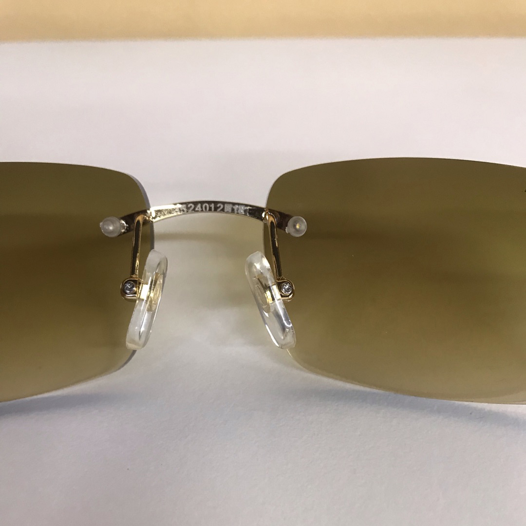 Cartier 3524012 White Mix Black Buffalo Eyeglasses In Gold - everydesigner