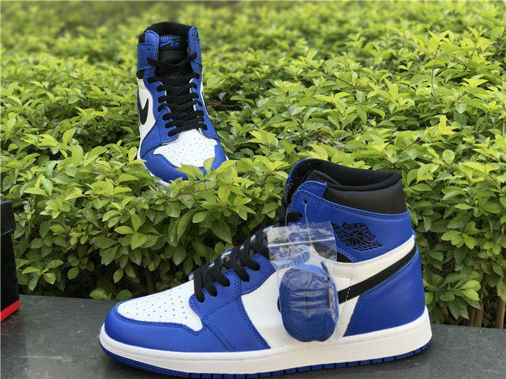 Jordan Air Jordan 1 Retro High OG Game Royal Sneakers - everydesigner