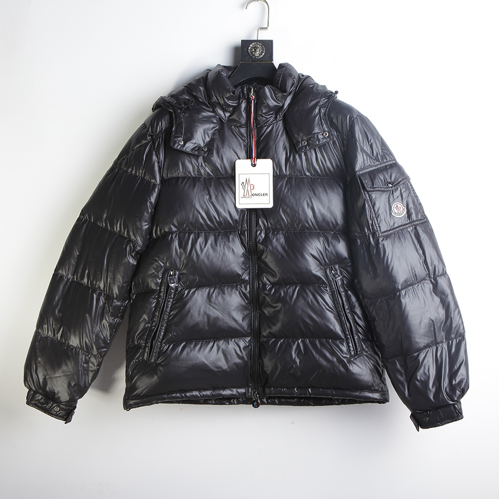 Moncler Maya Down Jacket Black - everydesigner