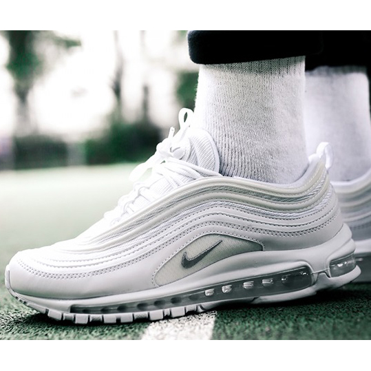 Nike Air Max 97 Triple White  Sneakers  - everydesigner