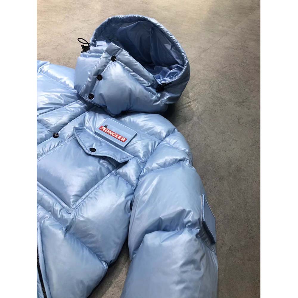 Moncler Down Jacket Blue - everydesigner