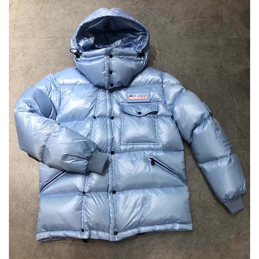 Moncler Down Jacket Blue - everydesigner