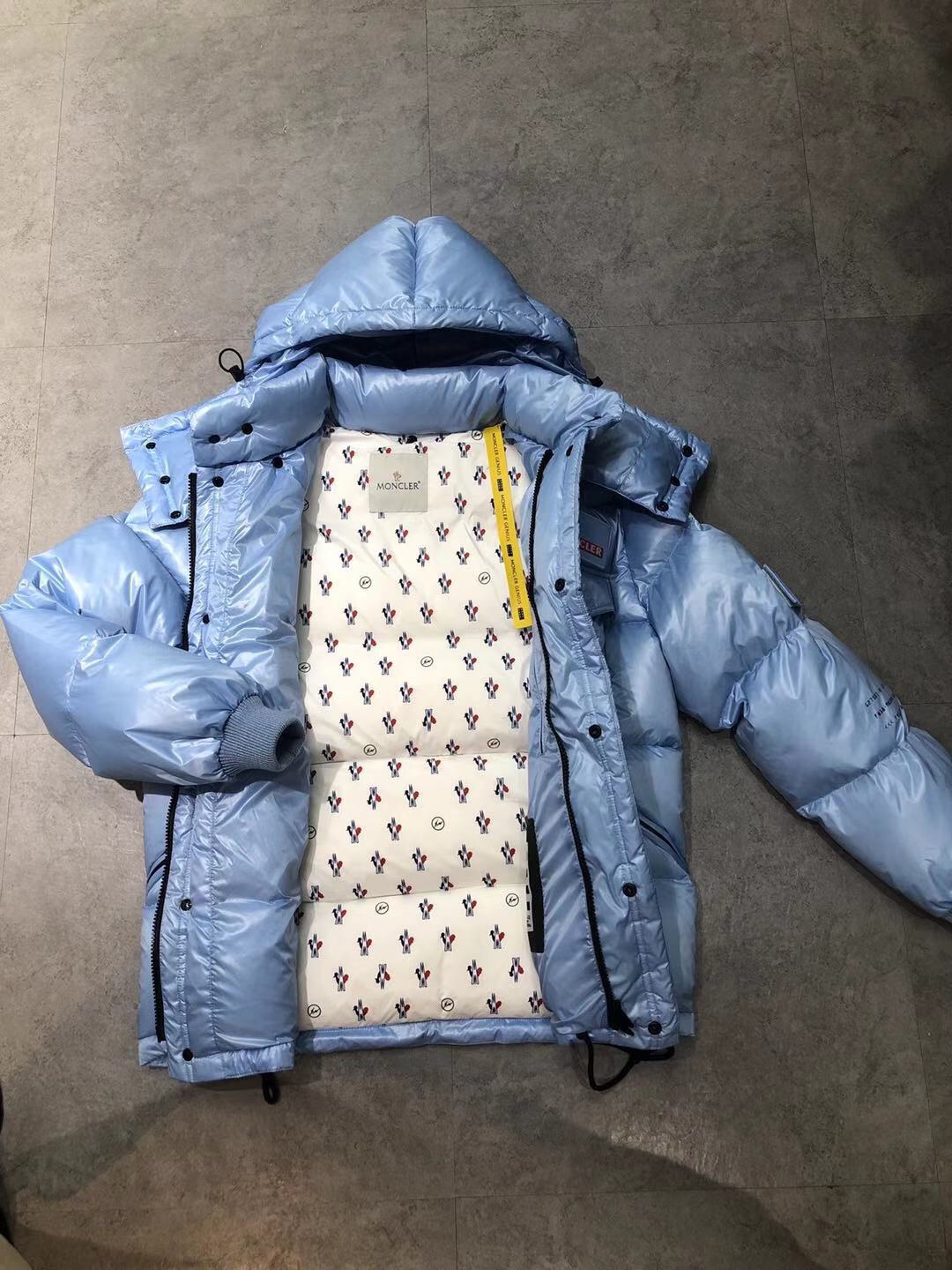 Moncler Down Jacket Blue - everydesigner