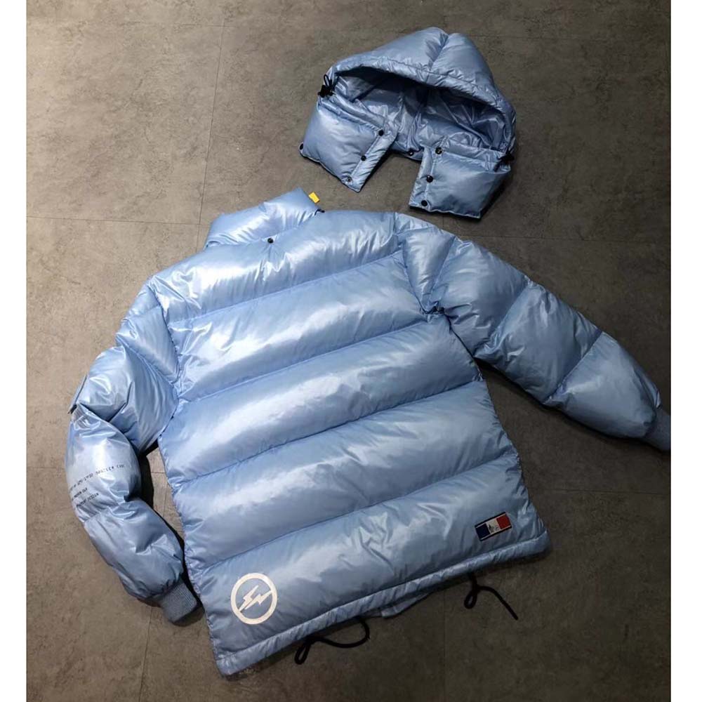 Moncler Down Jacket Blue - everydesigner