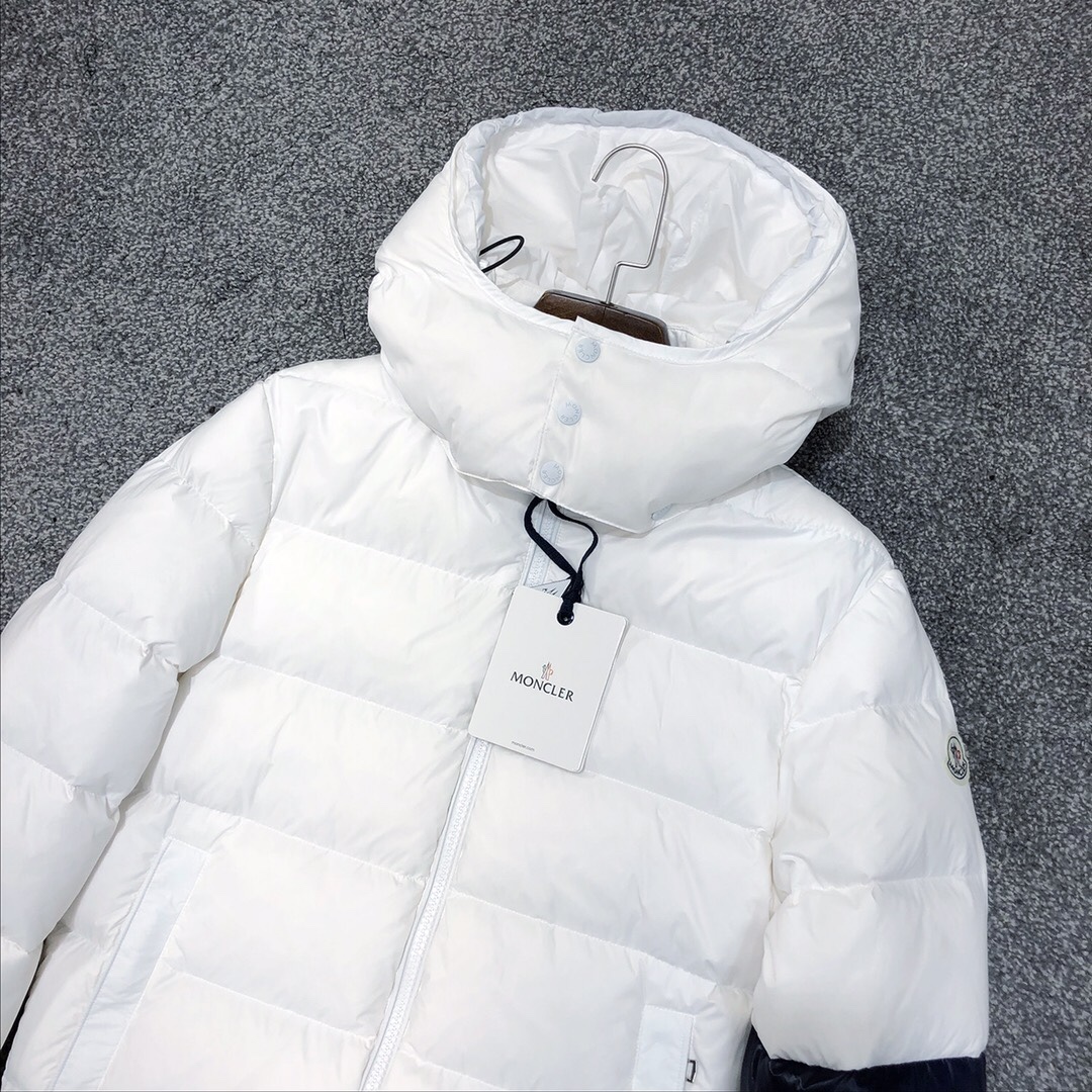 Moncler White Down Jacket - everydesigner