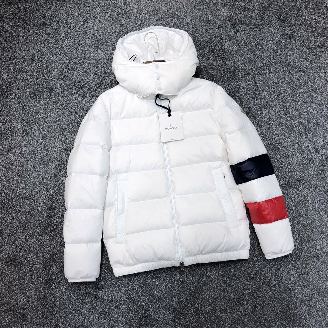 Moncler White Down Jacket - everydesigner