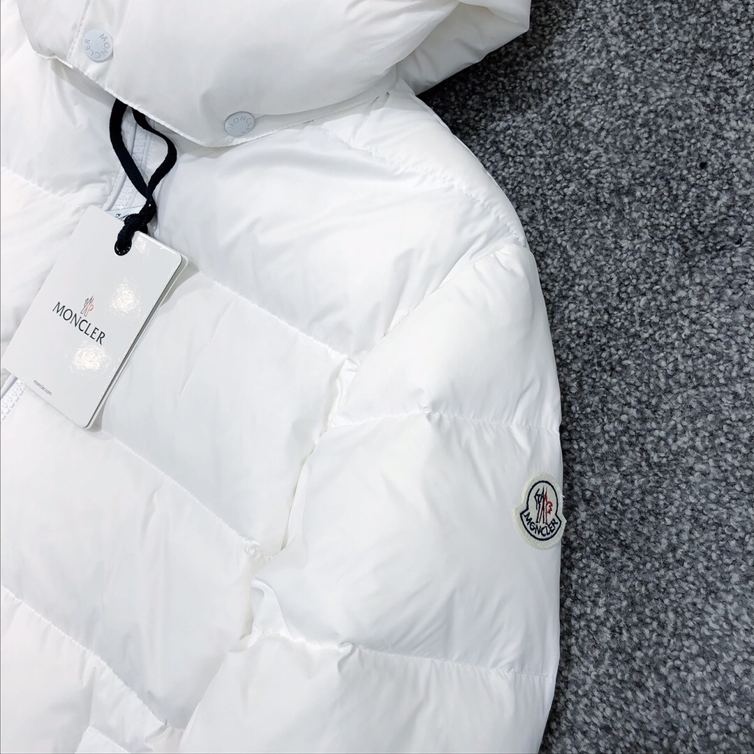 Moncler White Down Jacket - everydesigner