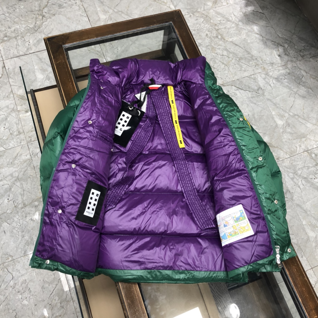 Moncler Down Jacket Blue/Green - everydesigner