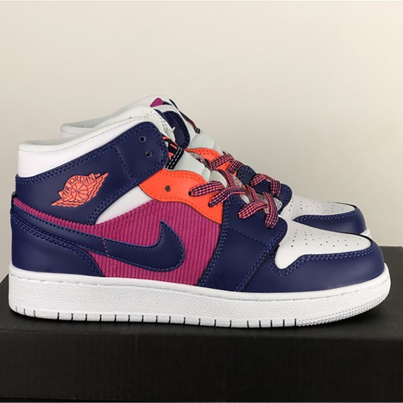 Jordan Air Jordan 1 Mid GS Fire Pink - everydesigner