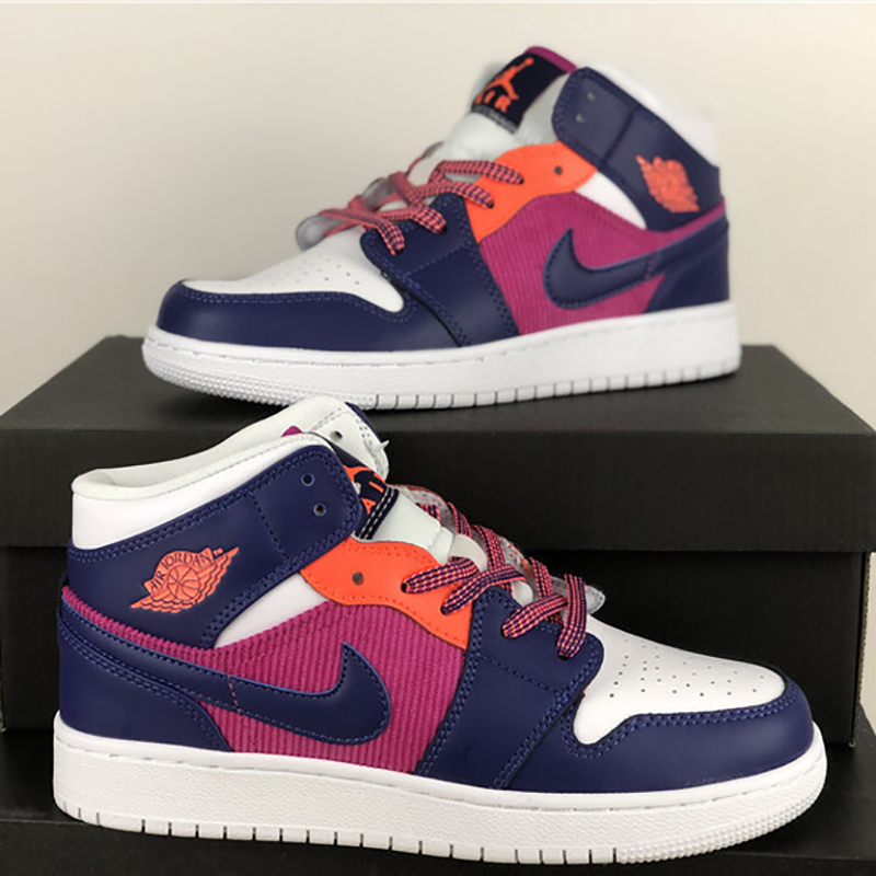 Jordan Air Jordan 1 Mid GS Fire Pink - everydesigner