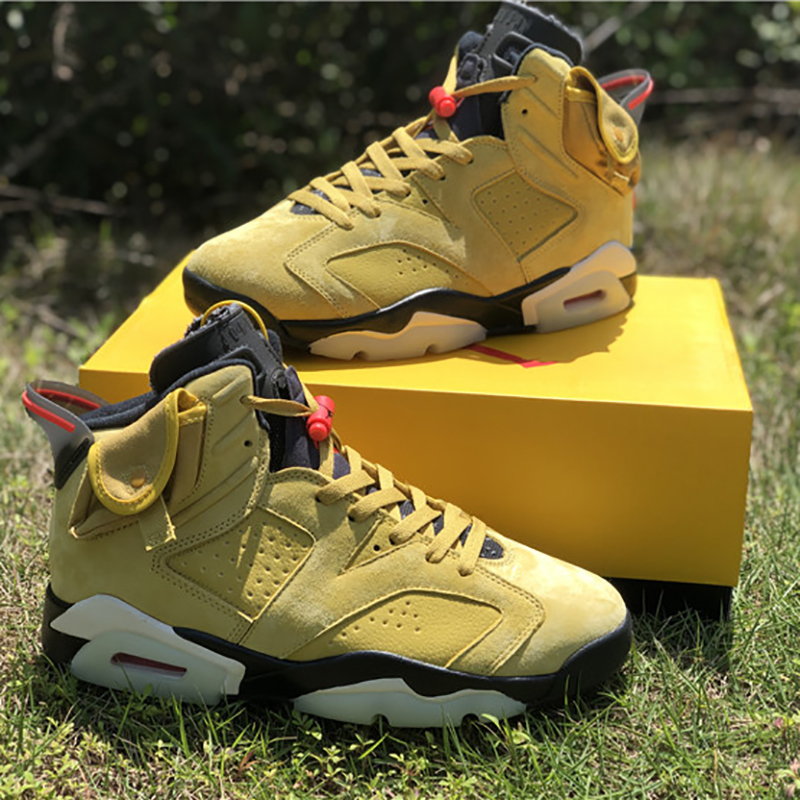 Jordan Travis Scott AJ6 Yellow - everydesigner