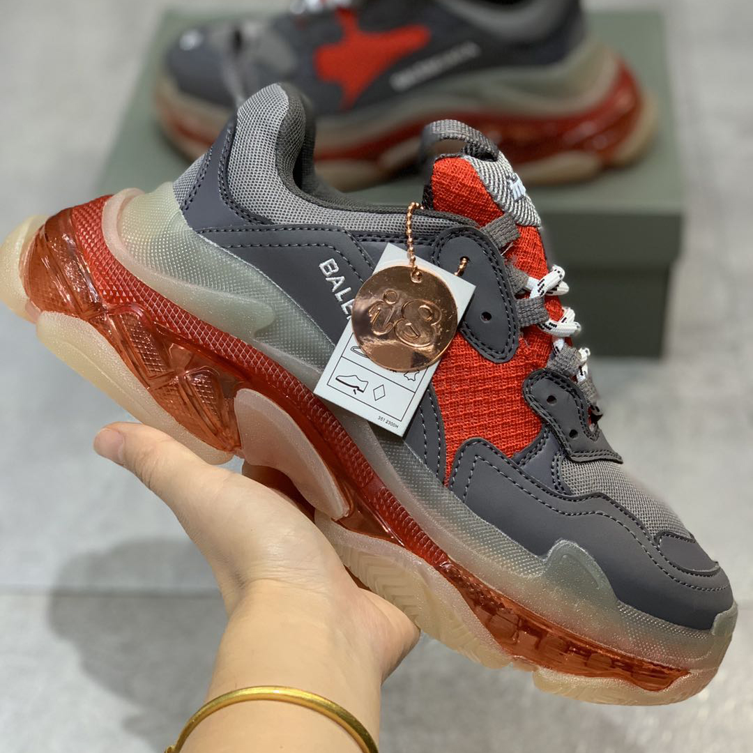 Balenciaga Triple S Clear Sole Sneaker  - everydesigner