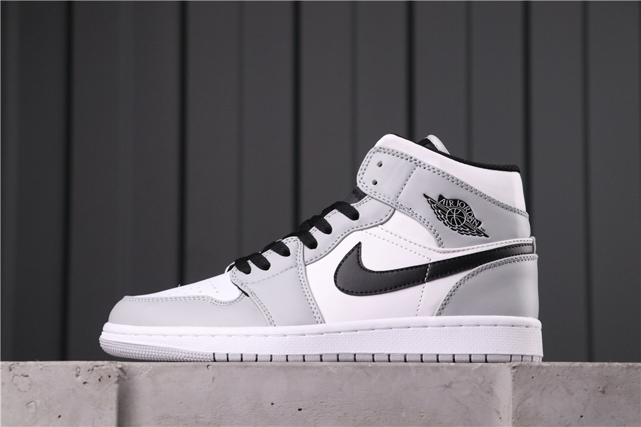 Jordan 1 Mid Light Smoke Grey - everydesigner