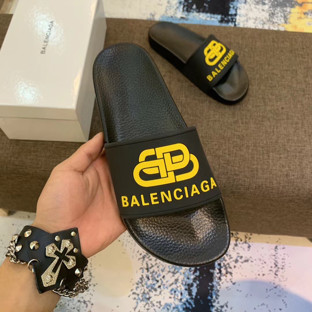 Balenciaga Bb Slide Sandal - everydesigner