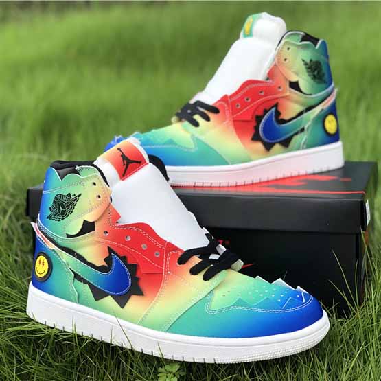 Jordan J Balvin AJ1 High OG Sneaker - everydesigner