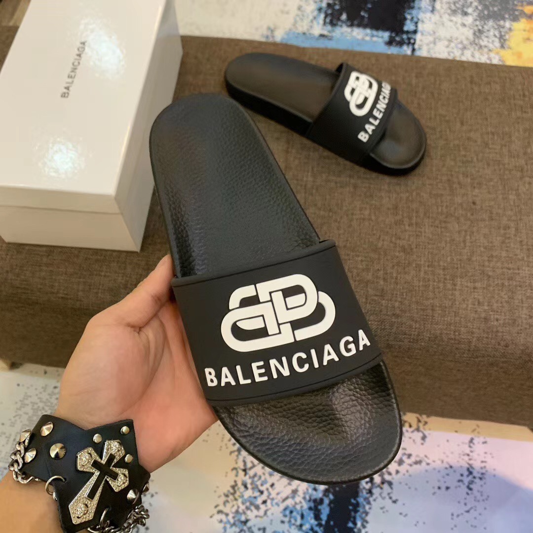 Balenciaga Bb Slide Sandal - everydesigner