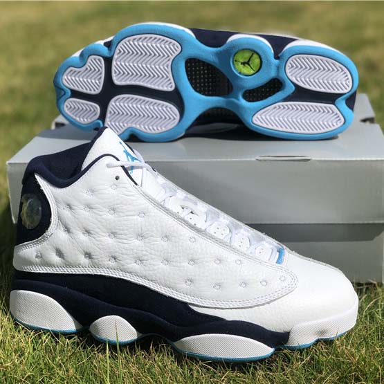 Jordan Air 13 Dark Powder Blue 414571-144 - everydesigner