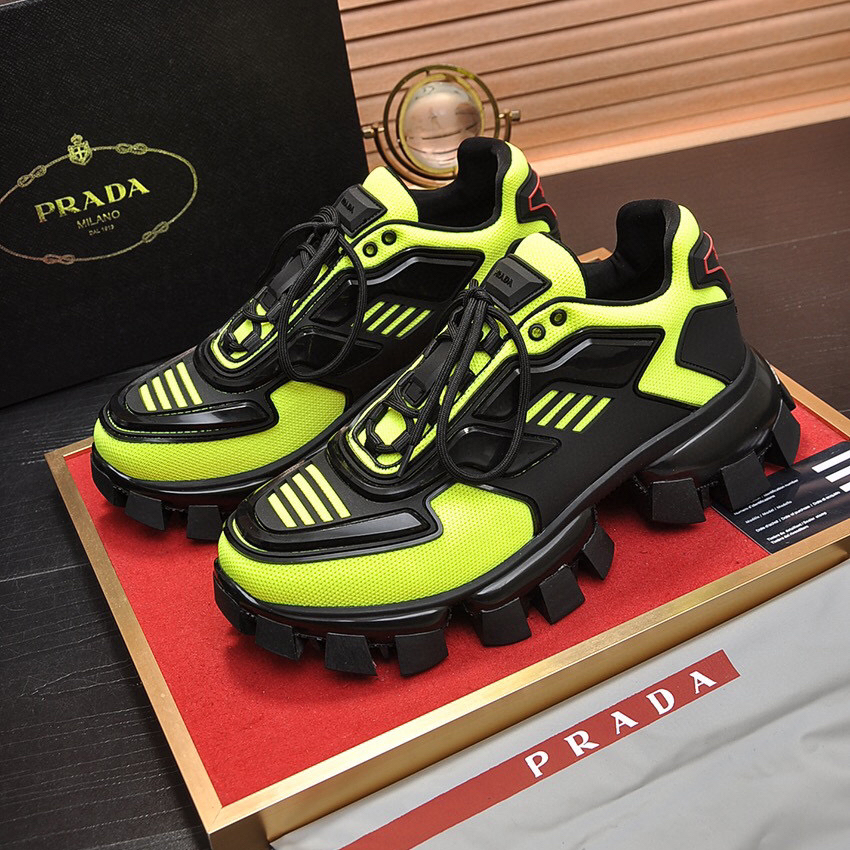 Prada Cloudbust Thunder Knit Sneakers  - everydesigner