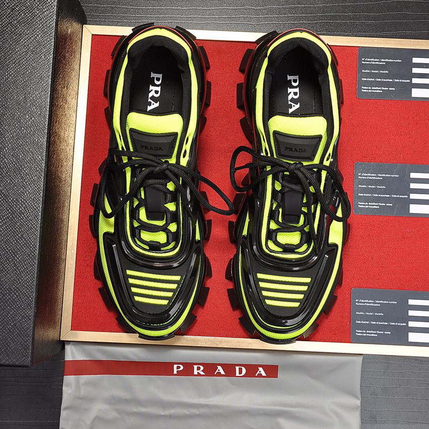 Prada Cloudbust Thunder Knit Sneakers  - everydesigner