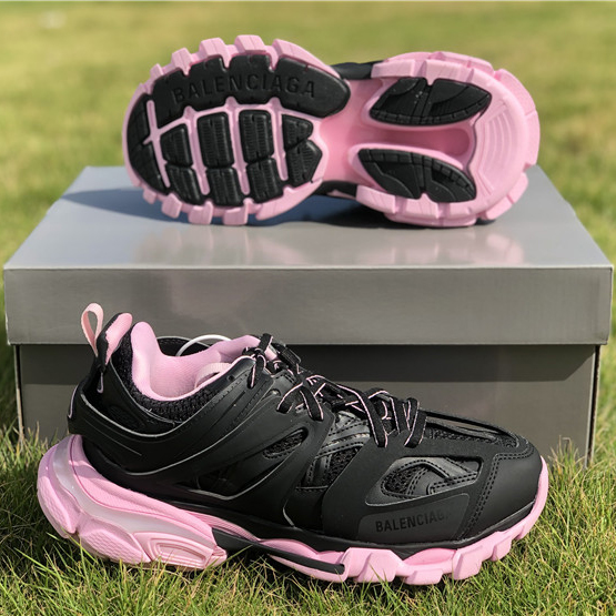 Track Sneakers "Black/Pink"  - everydesigner