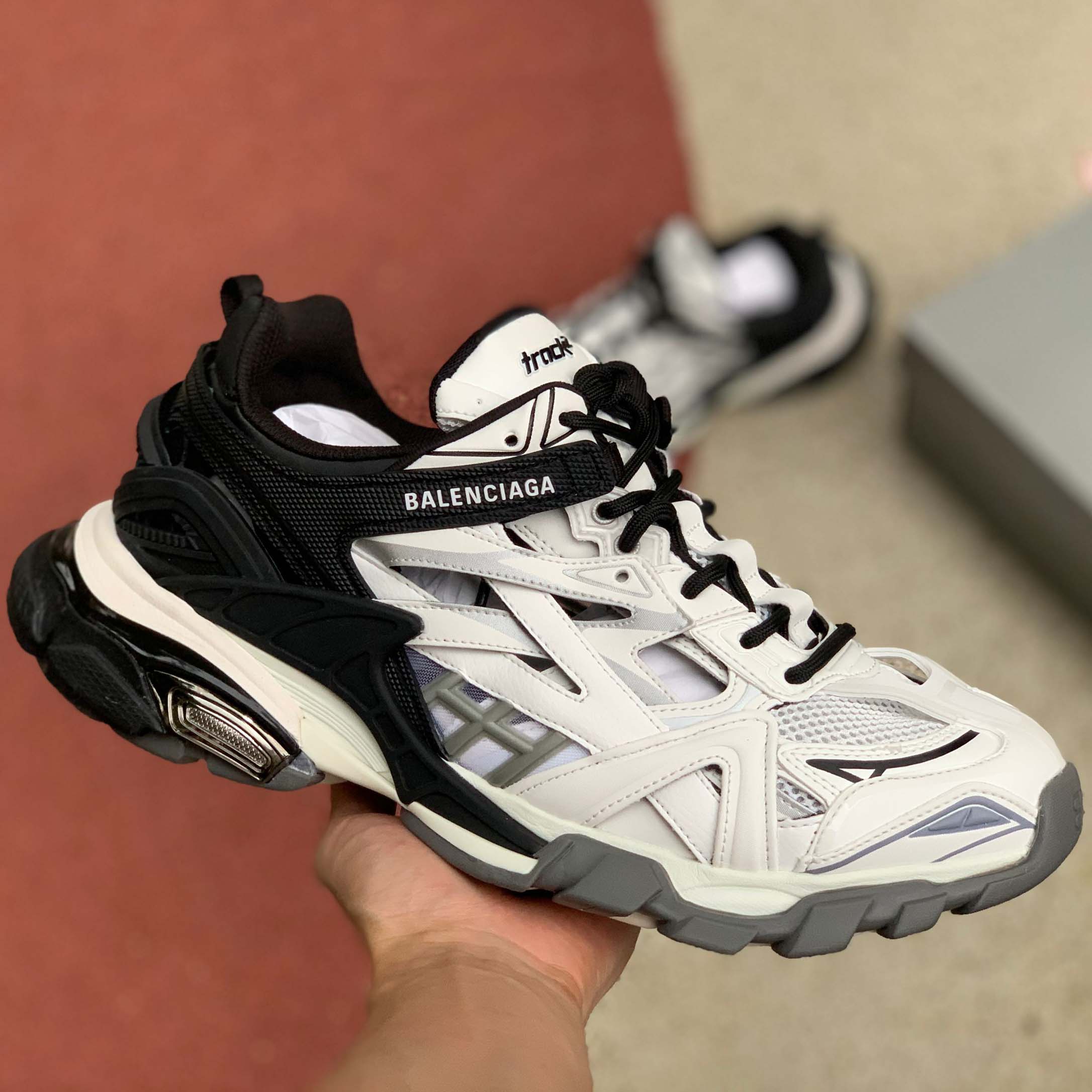 Balenciaga Track.2 Open Sneakers - everydesigner