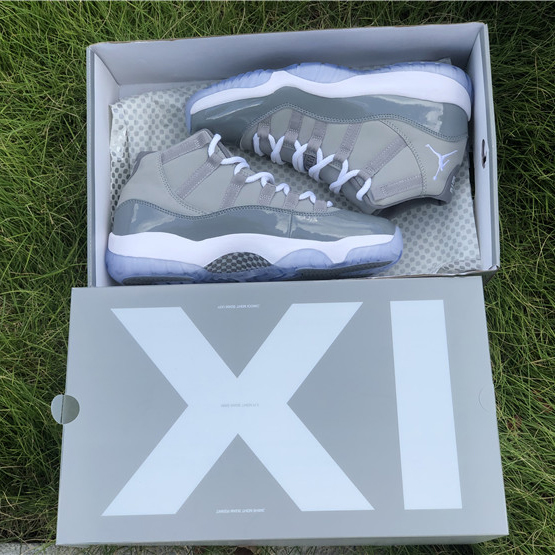 Jordan Air 11 Retro “Cool Grey” Sneakers  378037-001 - everydesigner