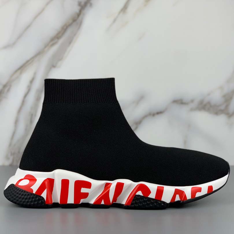 Balenciaga Speed Sneakers Black - everydesigner