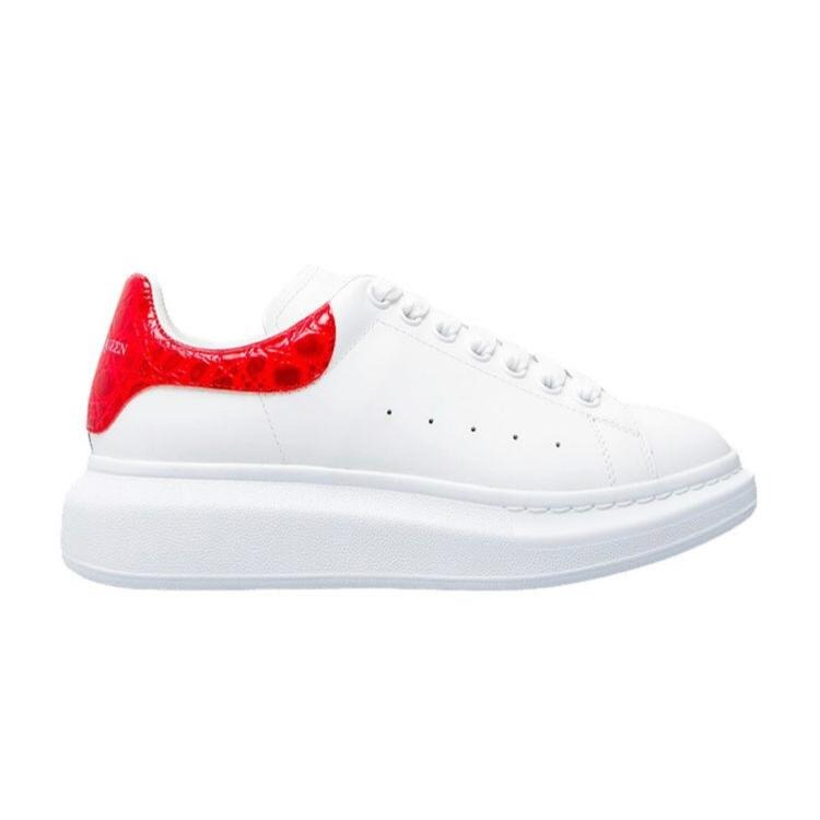 Alexander Mqueen Air Platform Leather Sneakers  - everydesigner