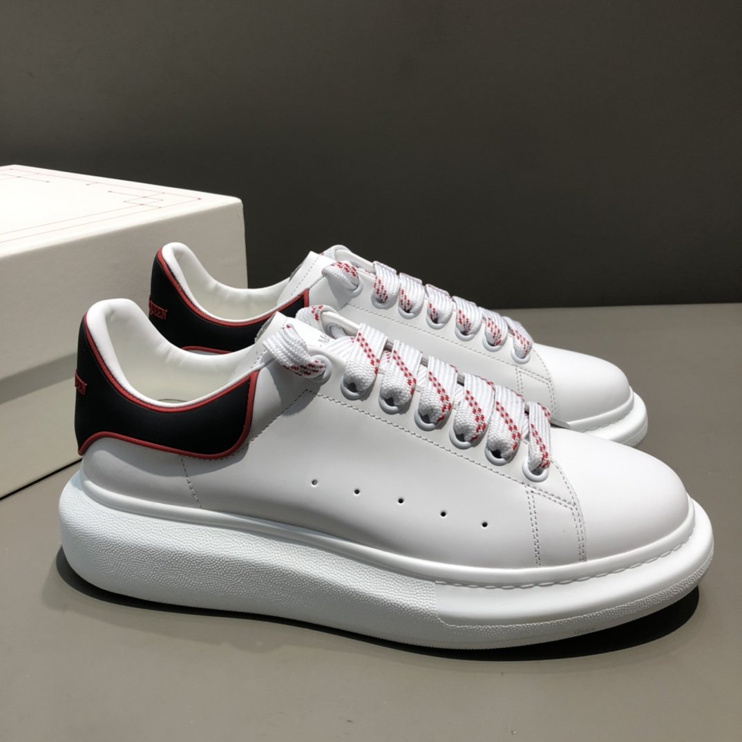 Alexander Mqueen Low-Top Air Platform Leather Sneakers    - everydesigner