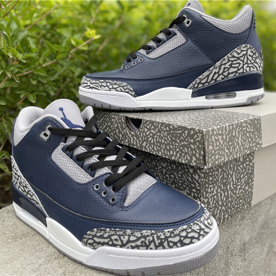 Jordan Air 3 Midnight Navy - everydesigner