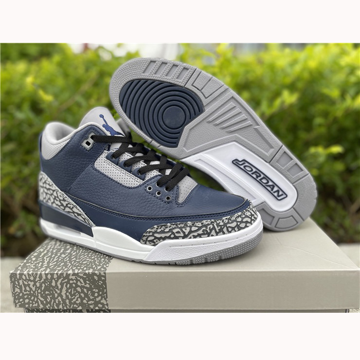 Jordan Air 3 Midnight Navy - everydesigner