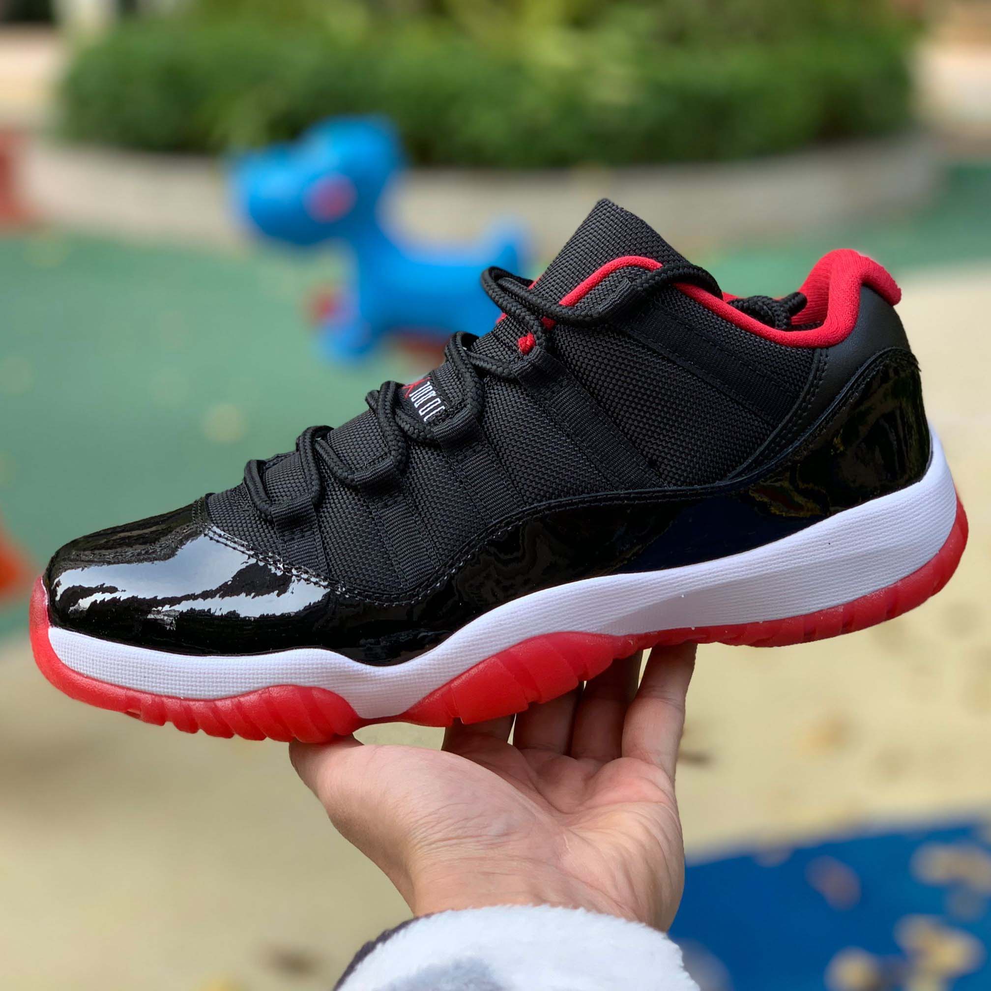 Jordan Air 11 Retro Low 'Bred' 528895-012 - everydesigner