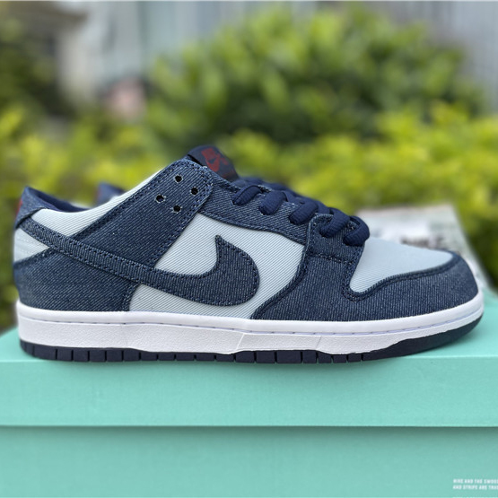 Nike Dunk Low Pro SB 'Binary Blue' Sneakers - everydesigner