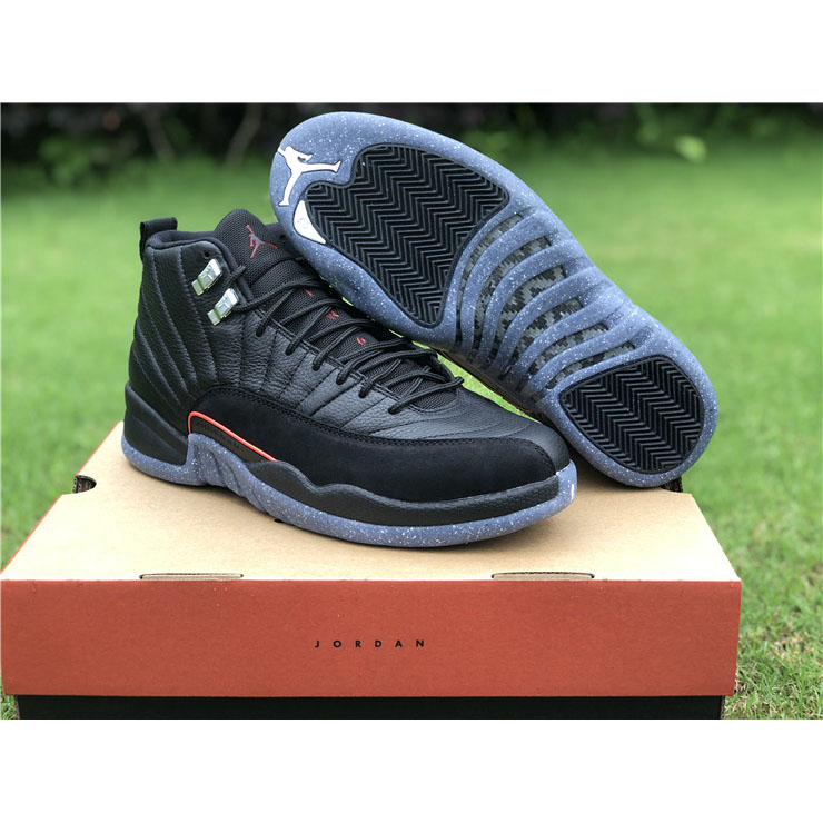 Jordan AJ12 Retro “Utility” Black/Bright Crimson White DC1062-006 - everydesigner