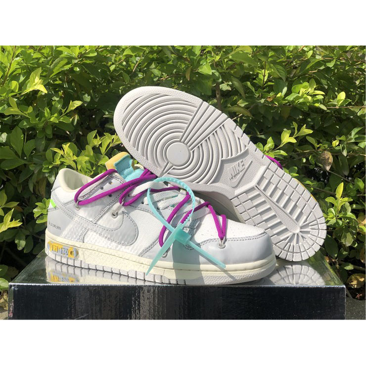 Nike Dunk Low Off-White Lot 21 Sneaker     DM1602-100 - everydesigner