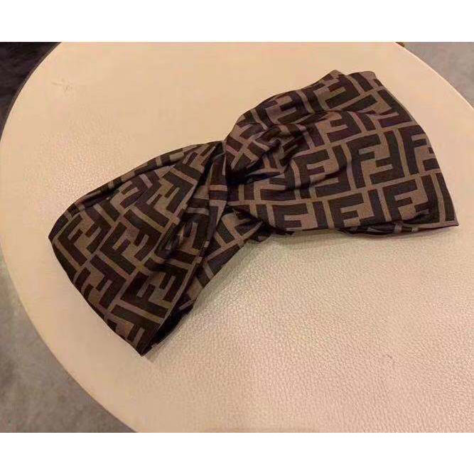 Fendi Logo Printed Headband - everydesigner