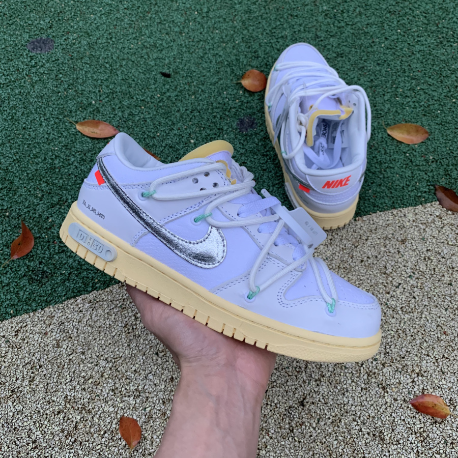 Off-White X Nike SB Dunk Low "21 Of 50"  DM1602-127 - everydesigner