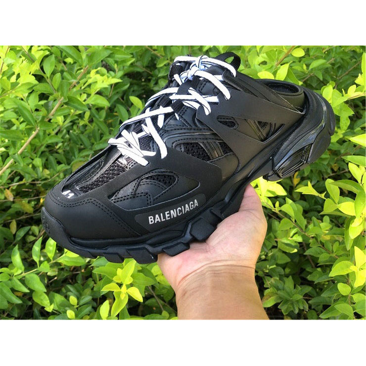 Balenciaga Men's Track Sneaker In  Black - everydesigner