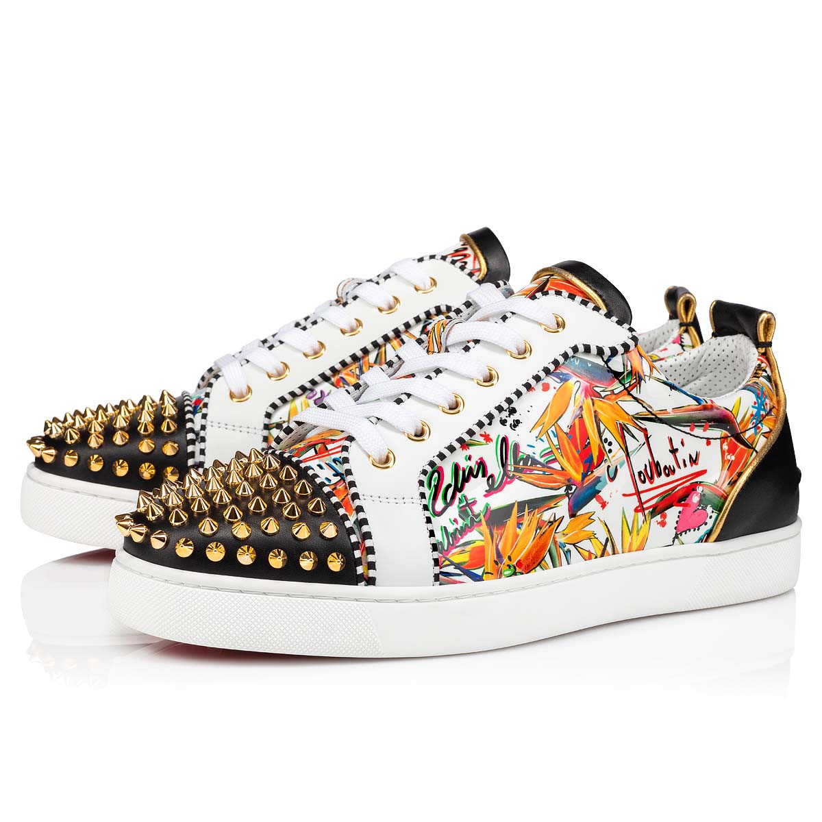 Christian Louboutin  FreeLouis Junior Spikes Low Sneaker - everydesigner