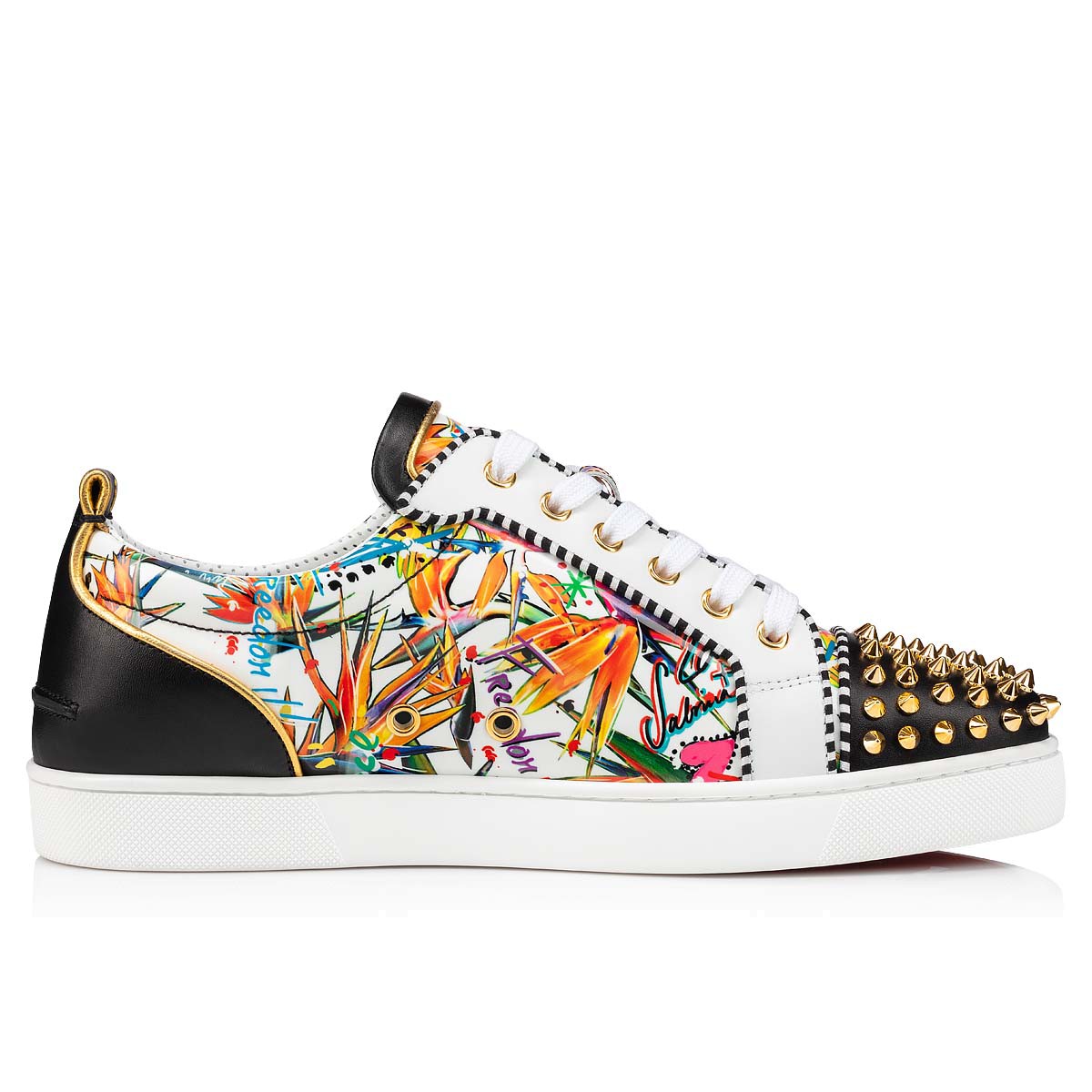 Christian Louboutin  FreeLouis Junior Spikes Low Sneaker - everydesigner