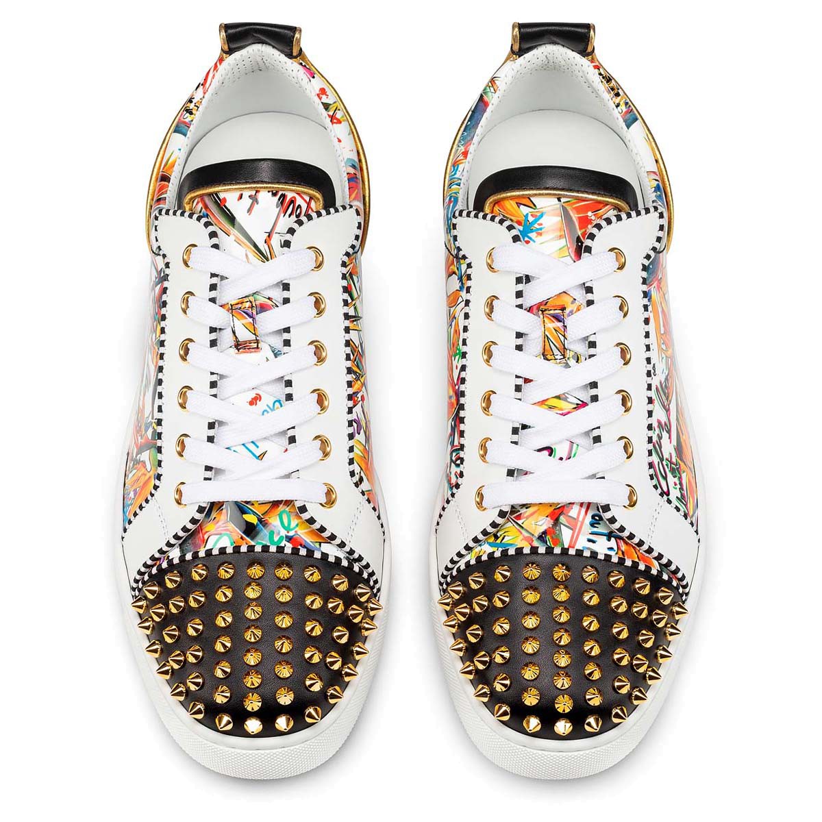 Christian Louboutin  FreeLouis Junior Spikes Low Sneaker - everydesigner