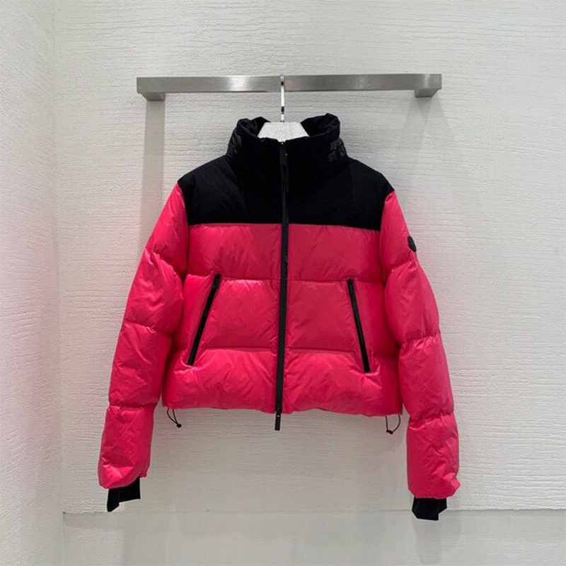 Moncler  Jasione Short Down Jacket In Bubblegum Pink - everydesigner